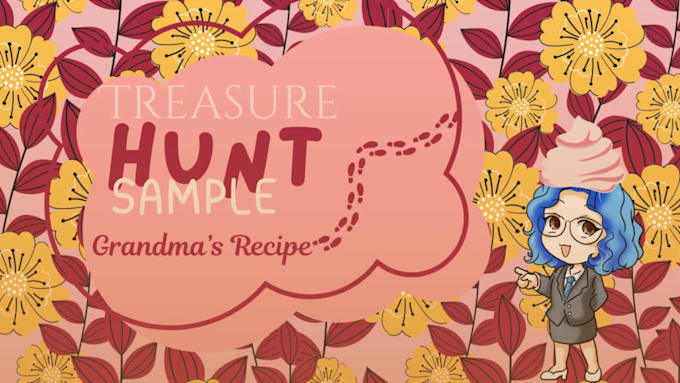 write a fun treasure hunt in your city