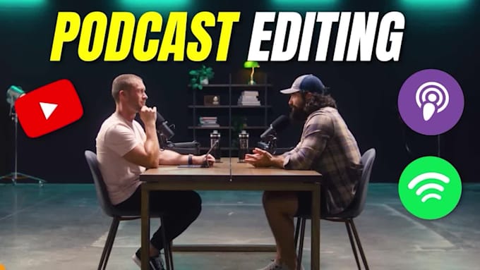 do professional youtube podcast editing