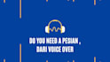 record persian and dari dubbing, as well as voiceover by native persian speaker