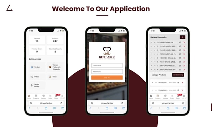 develop custom order management website