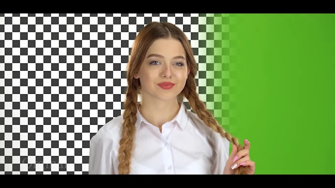 do professional green screen removal, rotoscoping and vfx