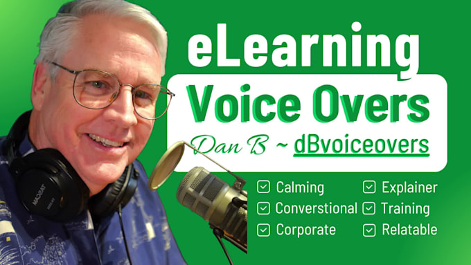 record a pro e learning or corporate training narration