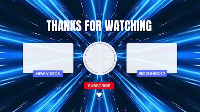 create an amazing youtube outro and end screen animation
