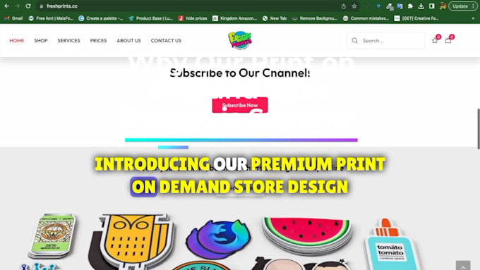create print on demand printful dropshipping or printify store