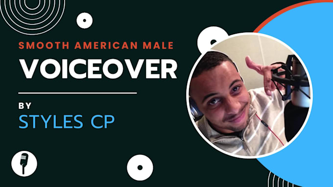 record a professional american male voice over