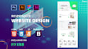 design, redesign and responsive website in 10 hours using html CSS bootstrap
