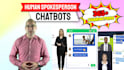 create a human spokesperson chatbot for your website