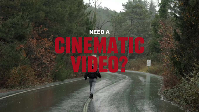 do cinematic video editing