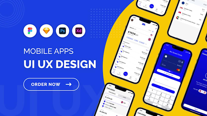 do ui ux design, web ui UX design or landing page UI design
