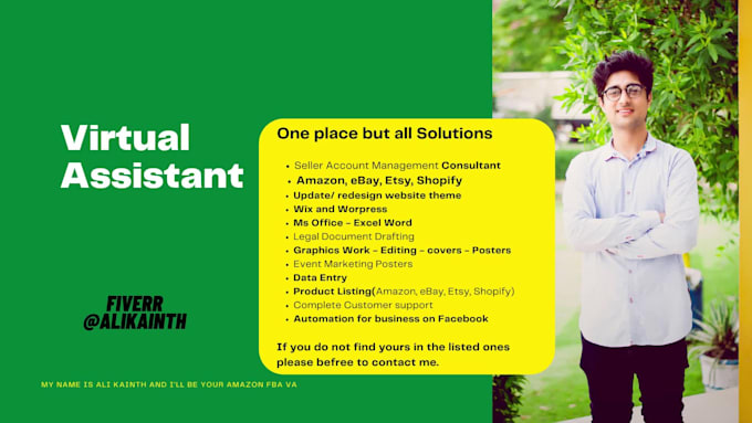 be virtual assistant for your business