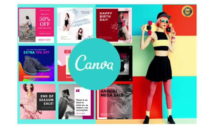 design attractive and editable canva templates