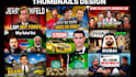 design an attractive youtube thumbnail