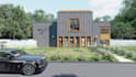 do realistic 3d exterior rendering, interior design render