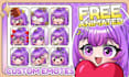custom twitch emotes, discord emoji, sub badges, and animated for stream
