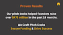 create a fund winning pitch deck