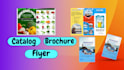 design a professional and custom product catalog layout