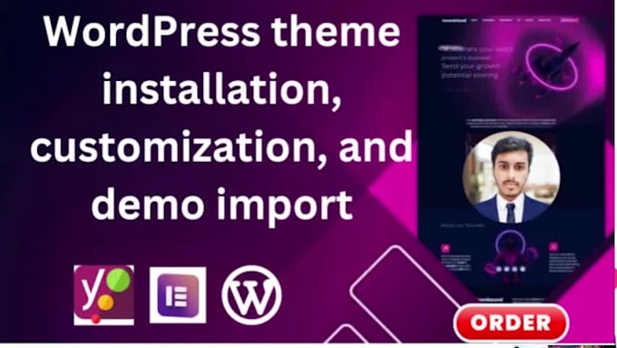 develop a premium wordpress website, landing page using the woocommerce plugin