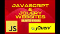 make javascript and jquery websites with unlimited revisions