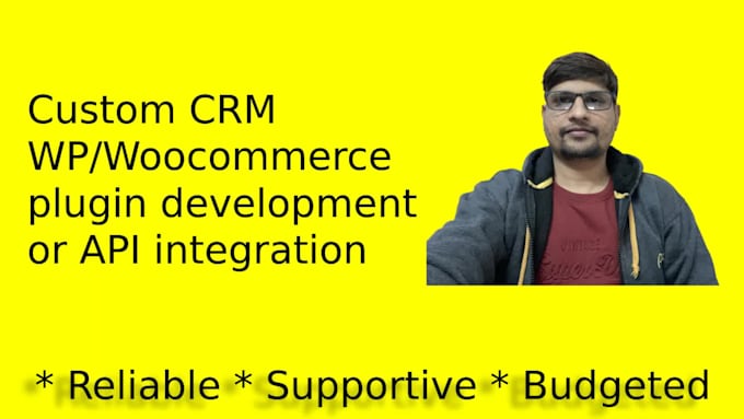 build custom CRM and rest API integrations woocommerce via custom code
