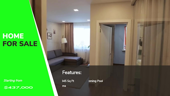 create real estate promo video for facebook
