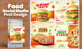 design professional, modern and creative social media post