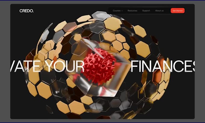 develop 3d interactive three js website figma to webflow website 3d configurator
