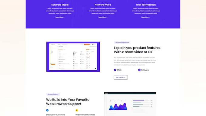 create a feature highlight video for your saas or website
