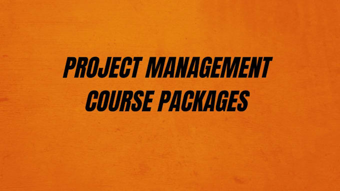 deliver facilitator ready project management course packages