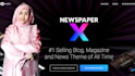 build a newspaper website or wordpress blog