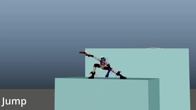 do 3d game character animation 3d rigging model unreal engine ue5 game animation