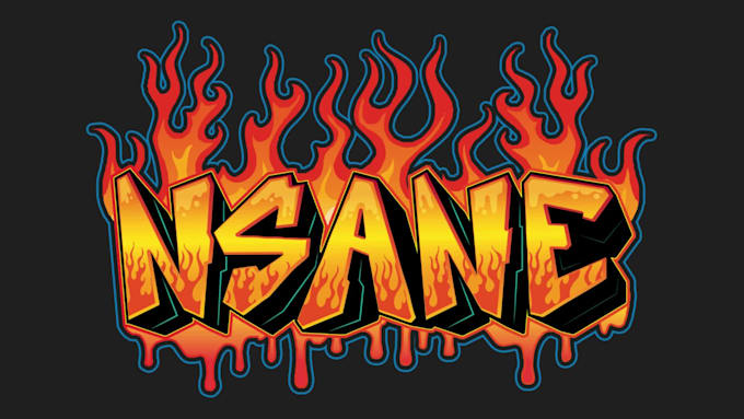 do graffiti art for your logo or sticker