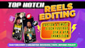 edit viral reels, tiktok and youtube shorts in 24h