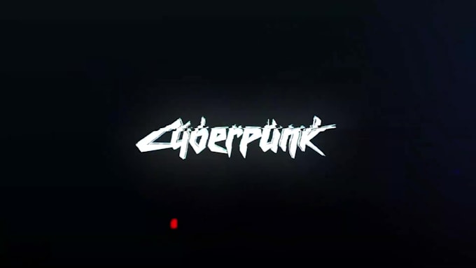 do best glitch intro and logo animation 30 style