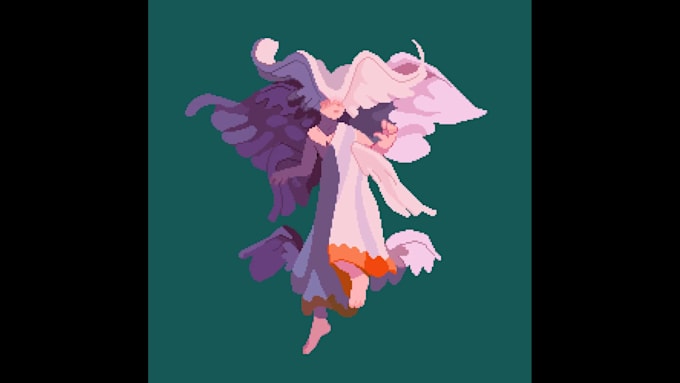 make animated pixel art for you