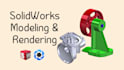 do 3d cad modeling, 2d drawing, design machine models and products in solidworks