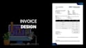 design professional invoice template in word, excel and PDF
