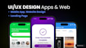design uiux for mobile and website in figma