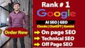 do website SEO optimization GEO on page for wordpress shopify wix squarespace