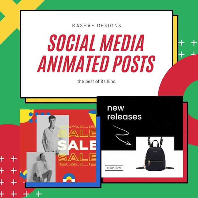 Create animated social media posts via canva by Kashafdesigns Fiverr