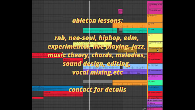 teach you music production in ableton live