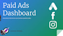 create a google and facebook ads dashboard