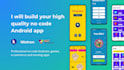 build your high quality no code android app using kodular or niotron