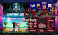 illustrate stream overlay, custom graphics, streamer design, twitch logo intro