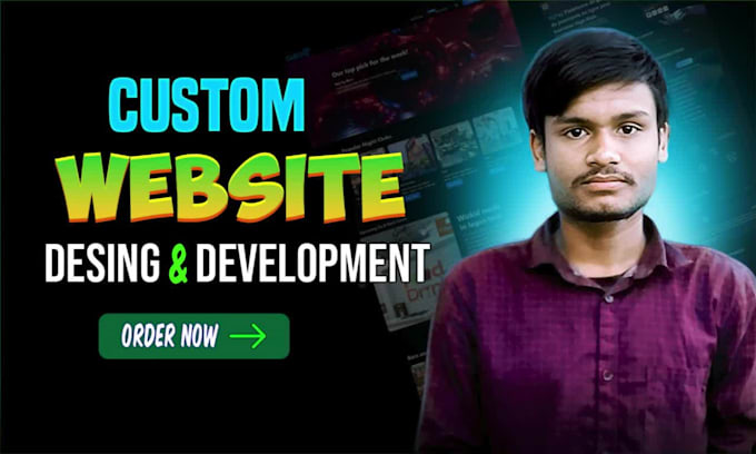 create a responsive business website for you