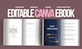 canva PDF ebook design journal redesign, workbook design, KDP layout formatting