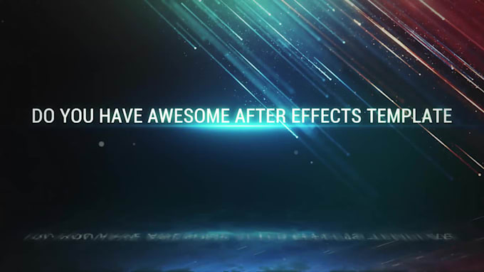 edit after effect template from video hive