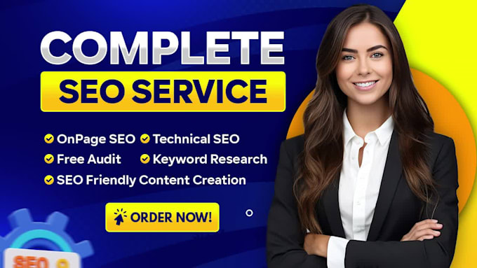 Optimize onpage technical local seo service backlinks for wordpress wix ...