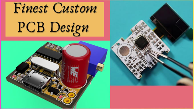 design professional electronic circuits and pcb layouts