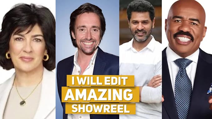 professionally edit tv presenter, tv host, model presenter, journalist showreel