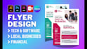 design startups, small businesses, automotive cars, and recreation flyers